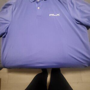 RLX Ralph Lauren, Men's golf shirt (medium, light blue), great condition! $20